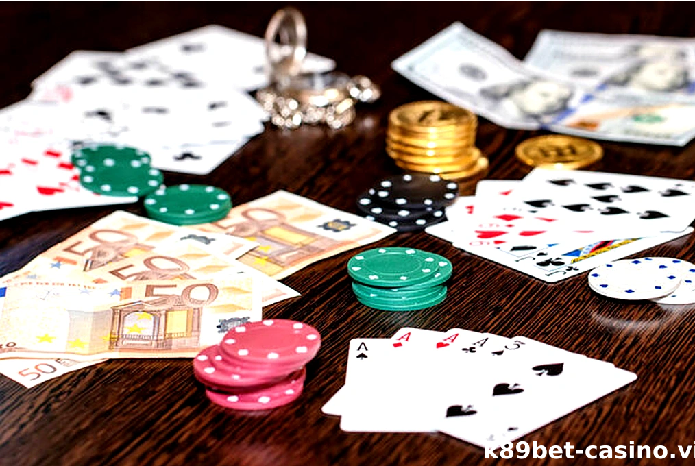 Trò chơi Baccarat đang được chơi